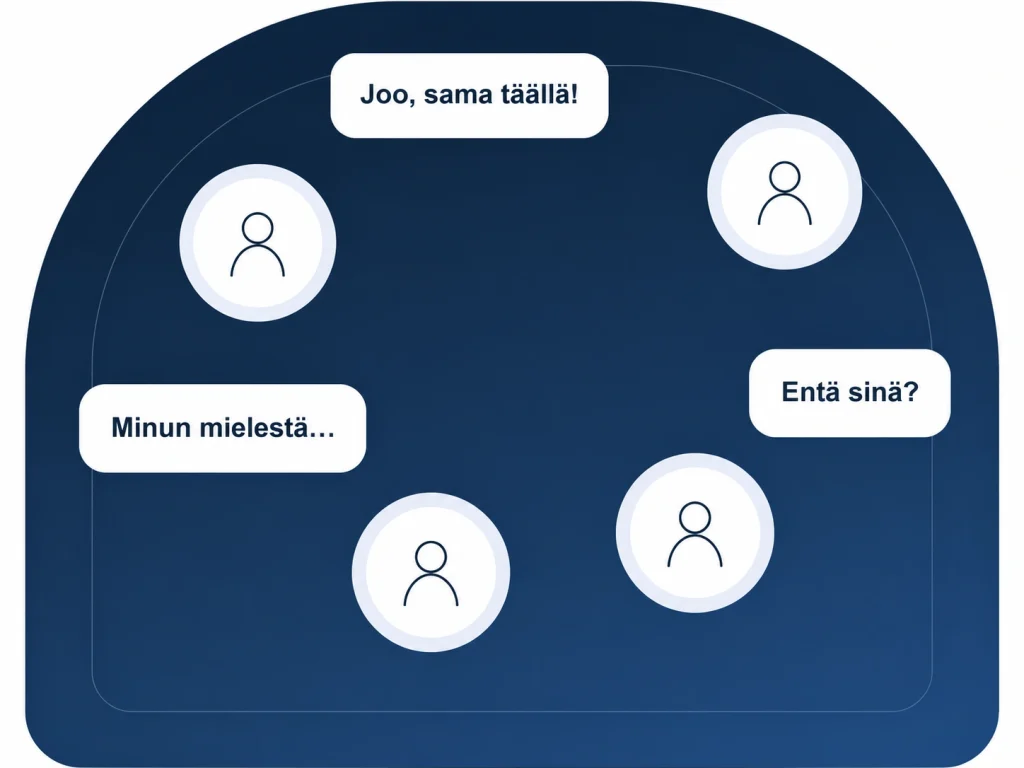 Finnish Fluency Lab, space to practice Finnish
